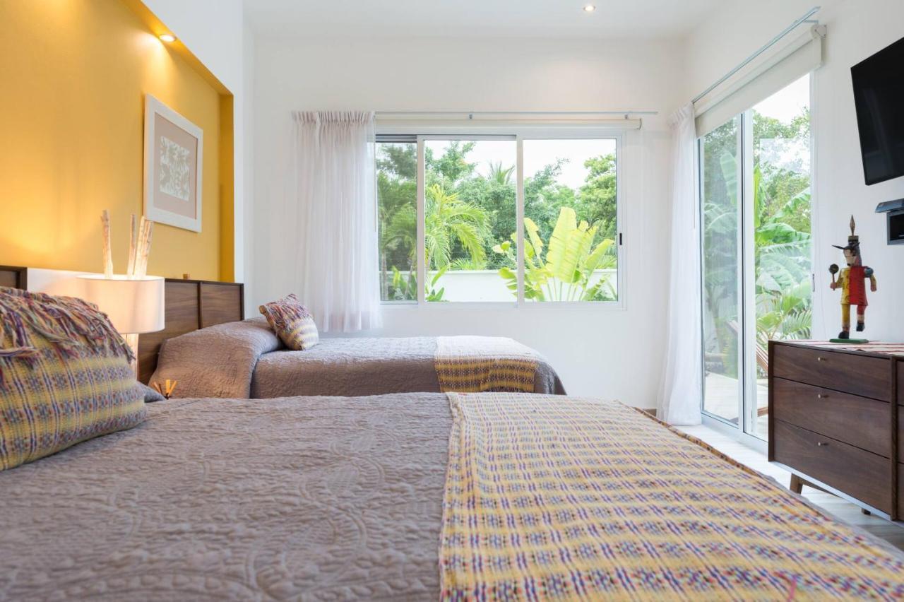 Chic & Mexican Villa, A True Oasis Pool, Security Tulum Exterior photo