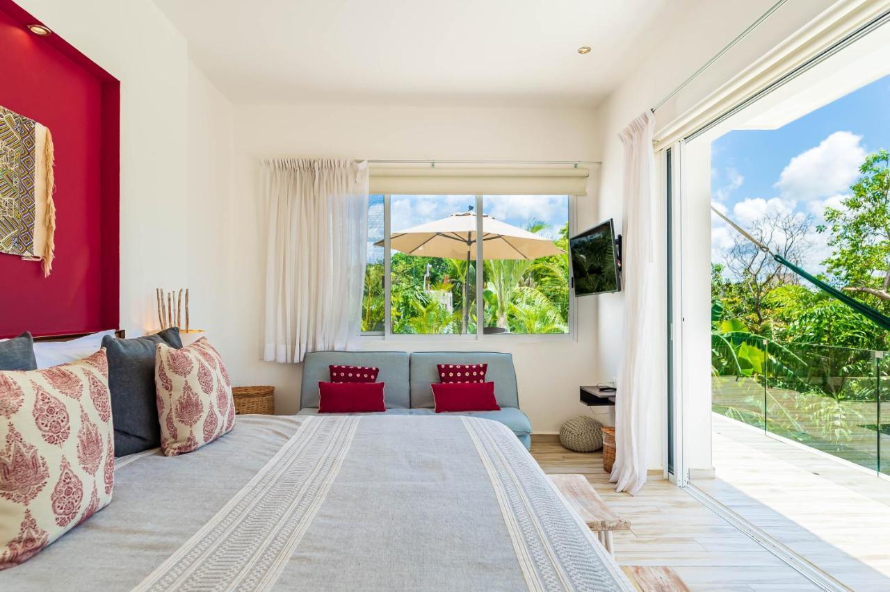 Chic & Mexican Villa, A True Oasis Pool, Security Tulum Exterior photo