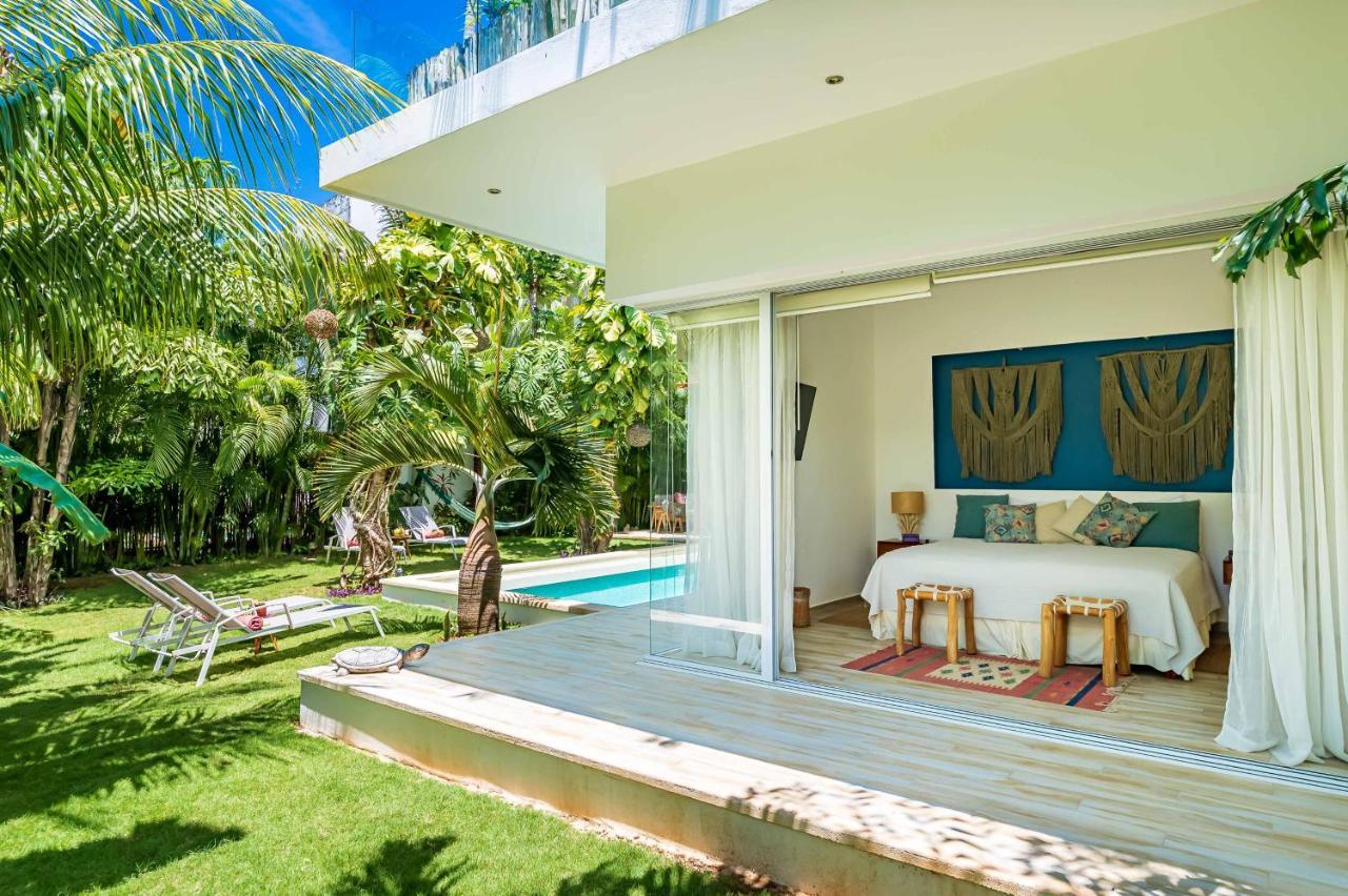 Chic & Mexican Villa, A True Oasis Pool, Security Tulum Exterior photo
